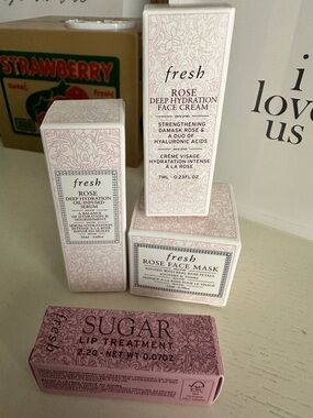 Fresh Rose Minis & Sugar Lip Minis